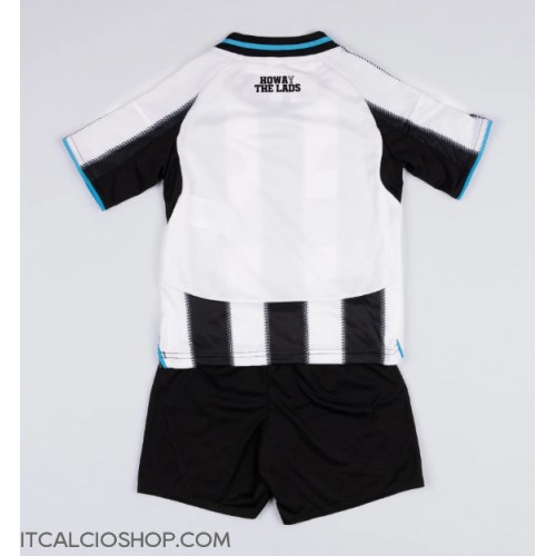 Newcastle United Prima Maglia Bambino 2025-26 Manica Corta (+ Pantaloni corti)